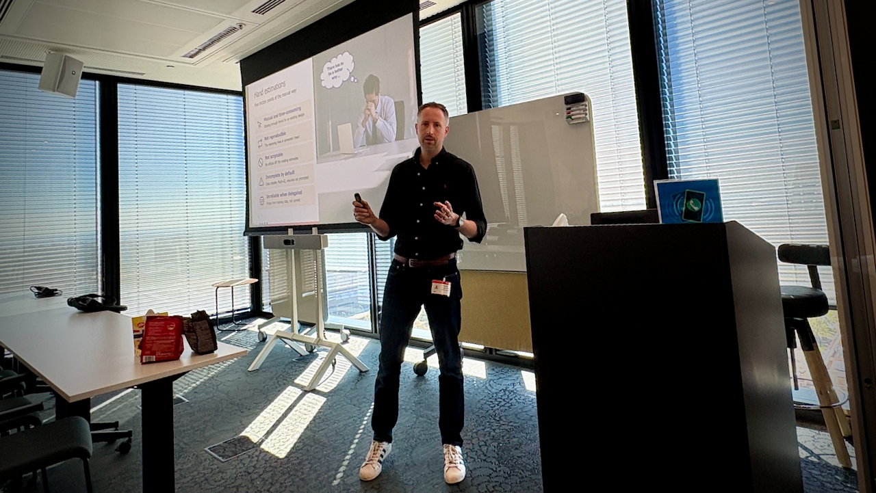 Lightning talk: Terraform in, calculator.aws out – AWS Ambassador EMEA Summit in Madrid